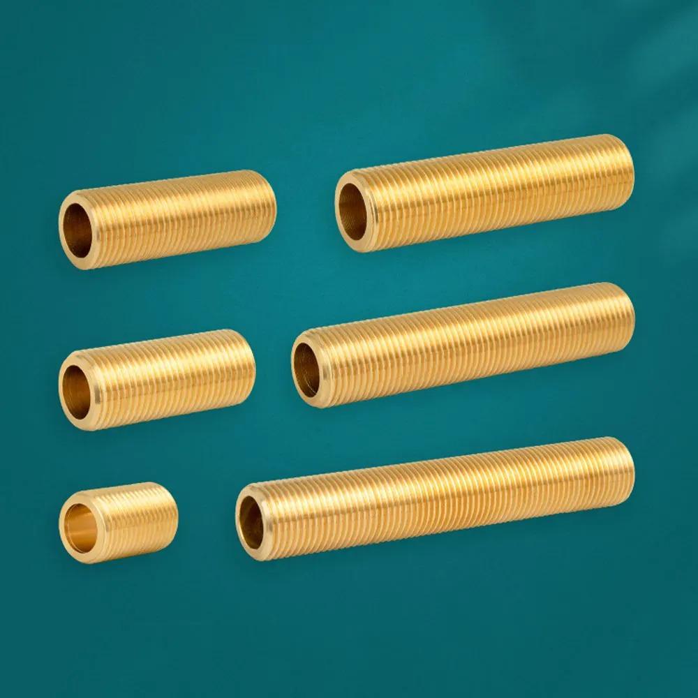 1/8" 1/4" 3/8" 1/2" 3/4" Gwint zewnętrzny BSP Pełny gwint Przedłużana złączka mosiężna do przepustnicy zbiornika wody Złączka przyłączeniowa Dom Ogród