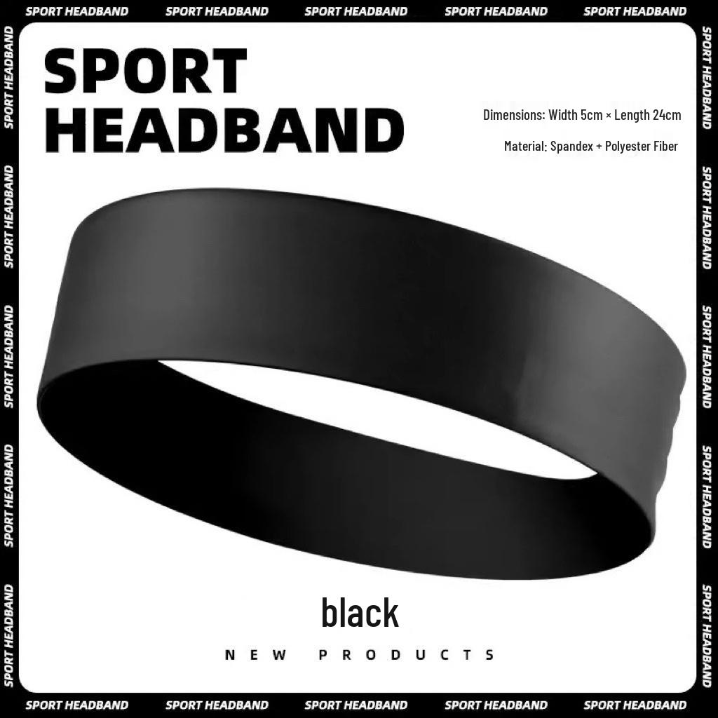 Men s and Women s Sweat-absorbing Sports Headband - Sweat-wicking Forehead Protector & Fitness Hair Tie.