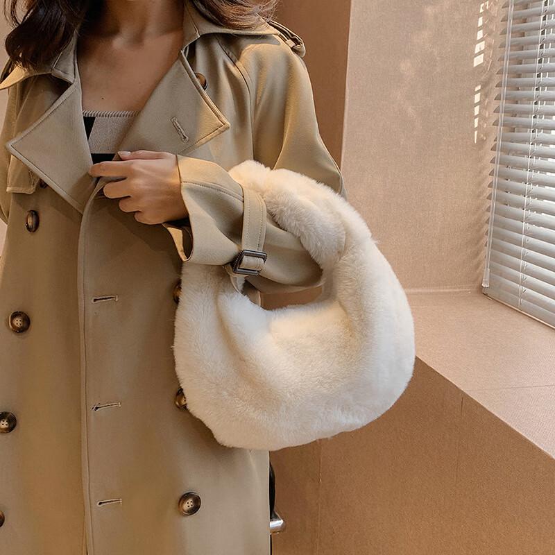 Women's Winter Plush Handbag