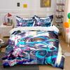 Animated Figure with Sparkles. Bedding Sets Duvet Cover Sets Duvet Covers Pillowcases(1*Duvet Cover 2*Pillowcases Without Duvet Insert)