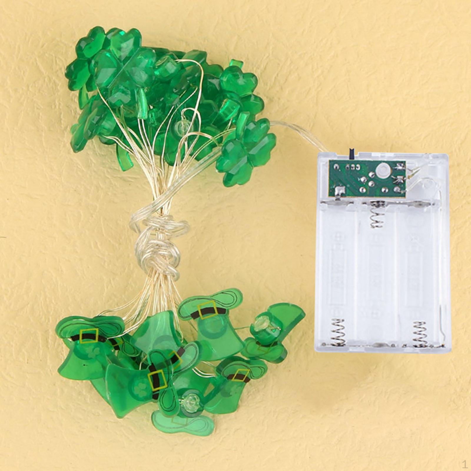 

Lights String Fairy 30 LED Night Light Украшения ко Дню Святого Патрика Освещение для бара