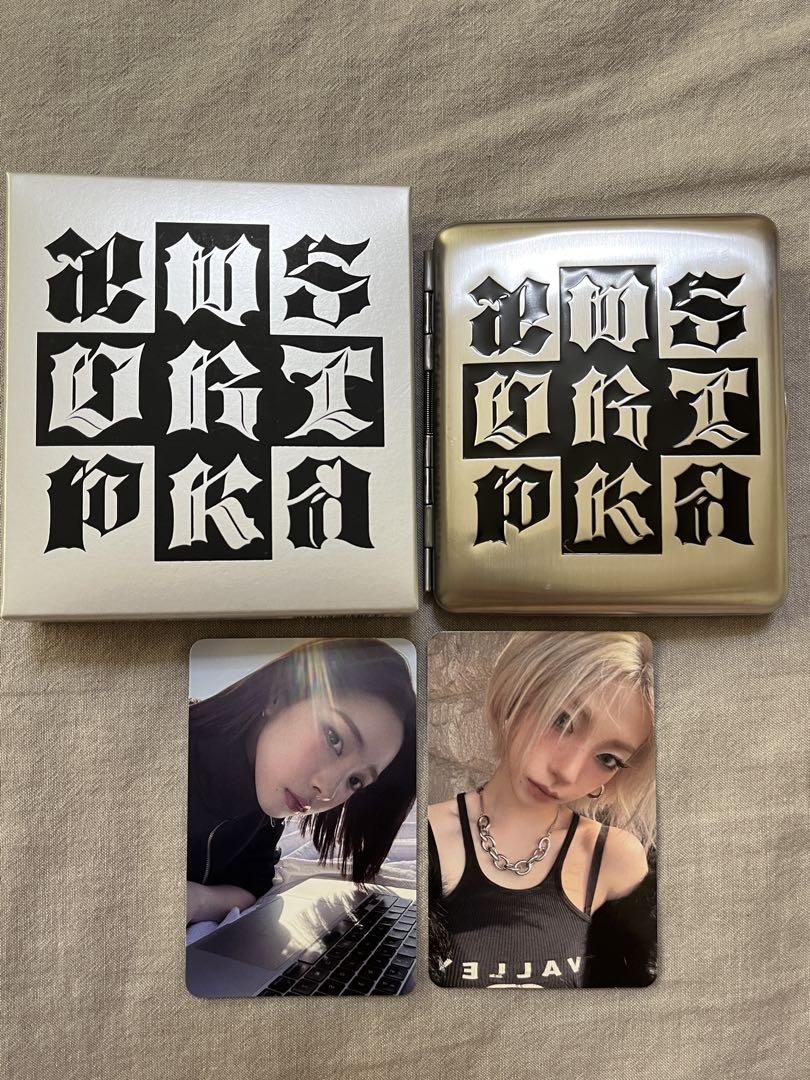 

[Б/У] aespa Dirty Work Кейс вер. Торговая карточка Карины AB