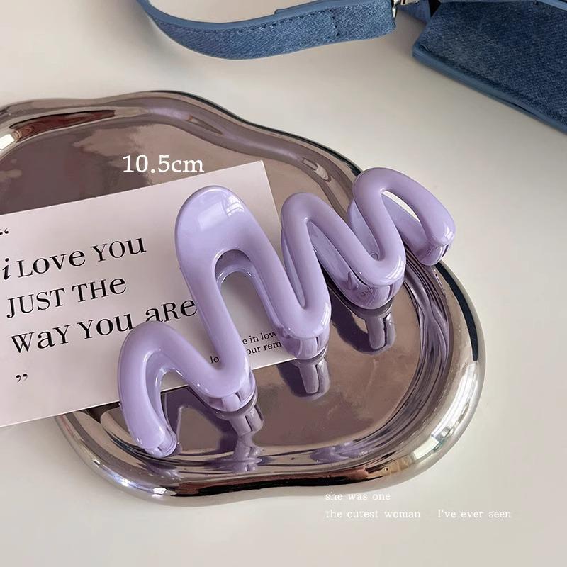 Exquisite Acrylic Claw Clip for Thick Hair - Large High-End Shark Hairpin