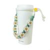 Adjustabled Strap Handwovens Flower Coffee Takeaway Hangings Water Bottles Carriers X3UC