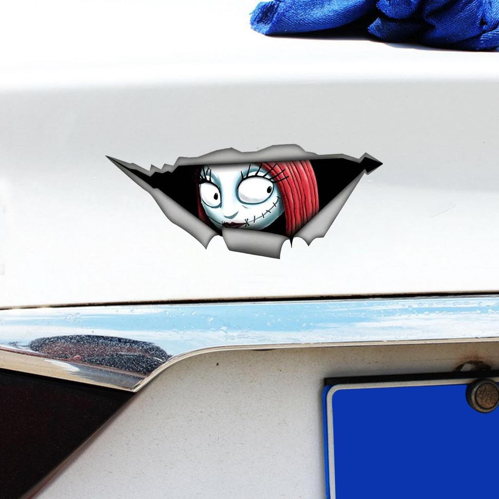 3D Simulation Stereo Eyes Peeping Car Sticker Men Peeping Women Peeping Sticker Leopard Eyes Self Adhesive Sticker Car Seal Auto Emblem Decal Acc