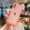 Apple 16 Mobile Phone Case Transparent Lanyard for iPhone17promax All-inclusive Diagonal X Diagonal Lanyard 8Plus Women's 15
