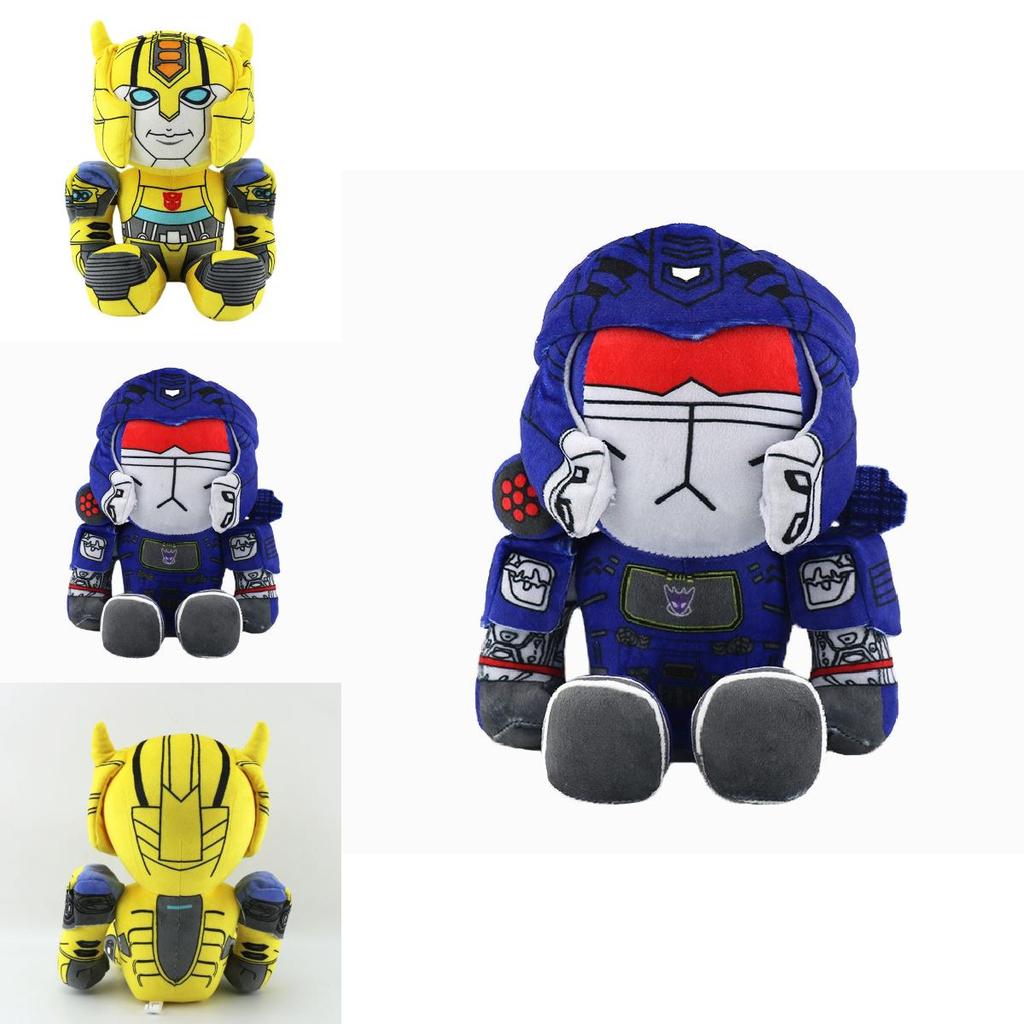 Adorable Bumblebee Transformers Plush Doll Soft Toy Robot Birthday Gift For Kids