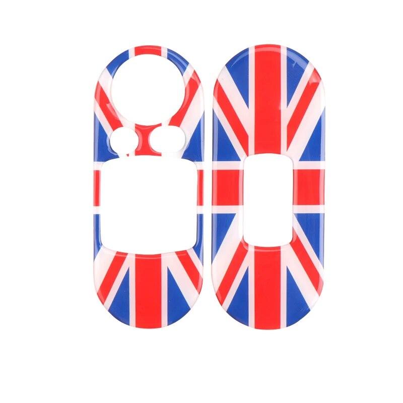 Car Door Window Lifter Switch Control Panel Sticker Trim For Mini Cooper F56 Interior Decal Decoration Car Auto Part Accessories