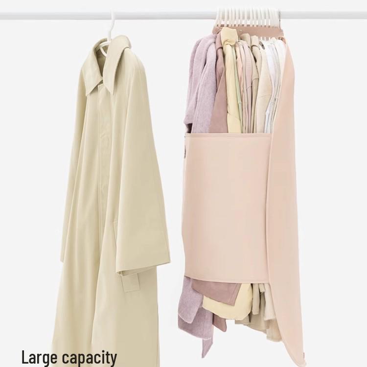 Large Capacity Foldable Wardrobe Hanging Jacket Storage Bag