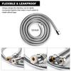 Luxury High Quality Stainless Steel Thread 1.5M Shower Hose Flexible Metal Shower Tube Shower Flexible Hose