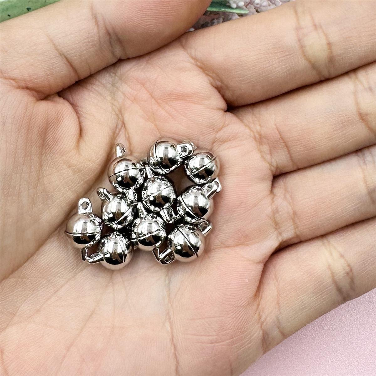 

Для дома, 10 шт., женский браслет с бусинами «сделай сам», магнитный шарик любви, ювелирные изделия ручной работы, аксессуары, подарки, ожерелье Silver Grey Round