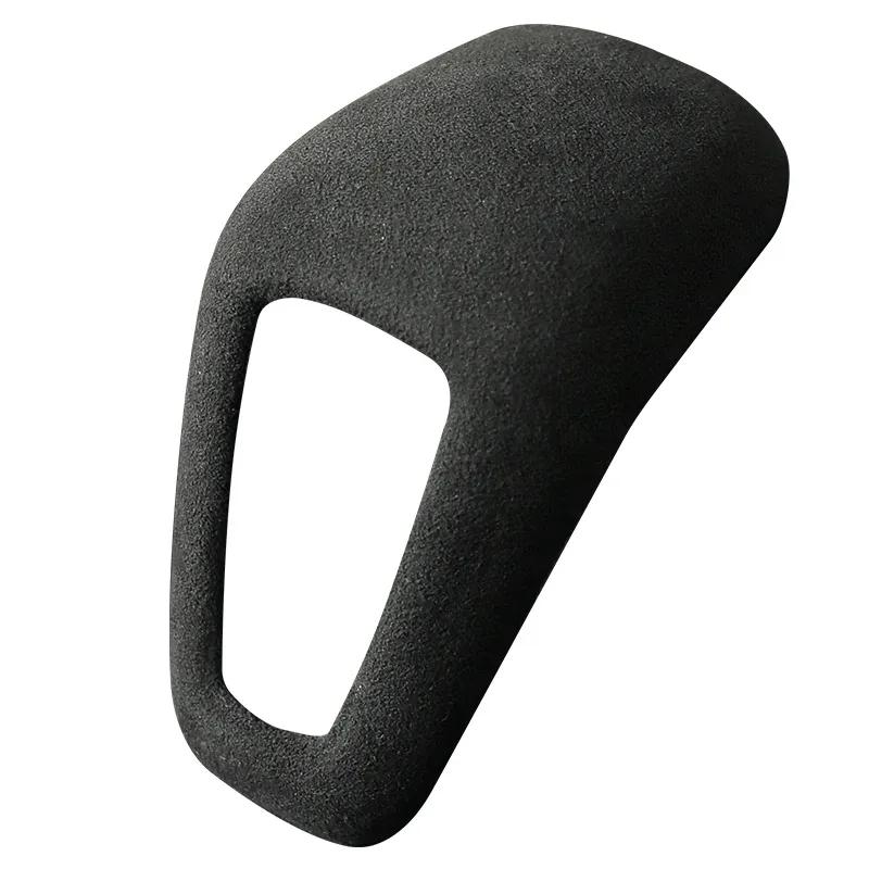 Car Interior Suede Gear Shifter Knob Cover Transmission Handle Lever Trim For Porsche Cayenne 2018