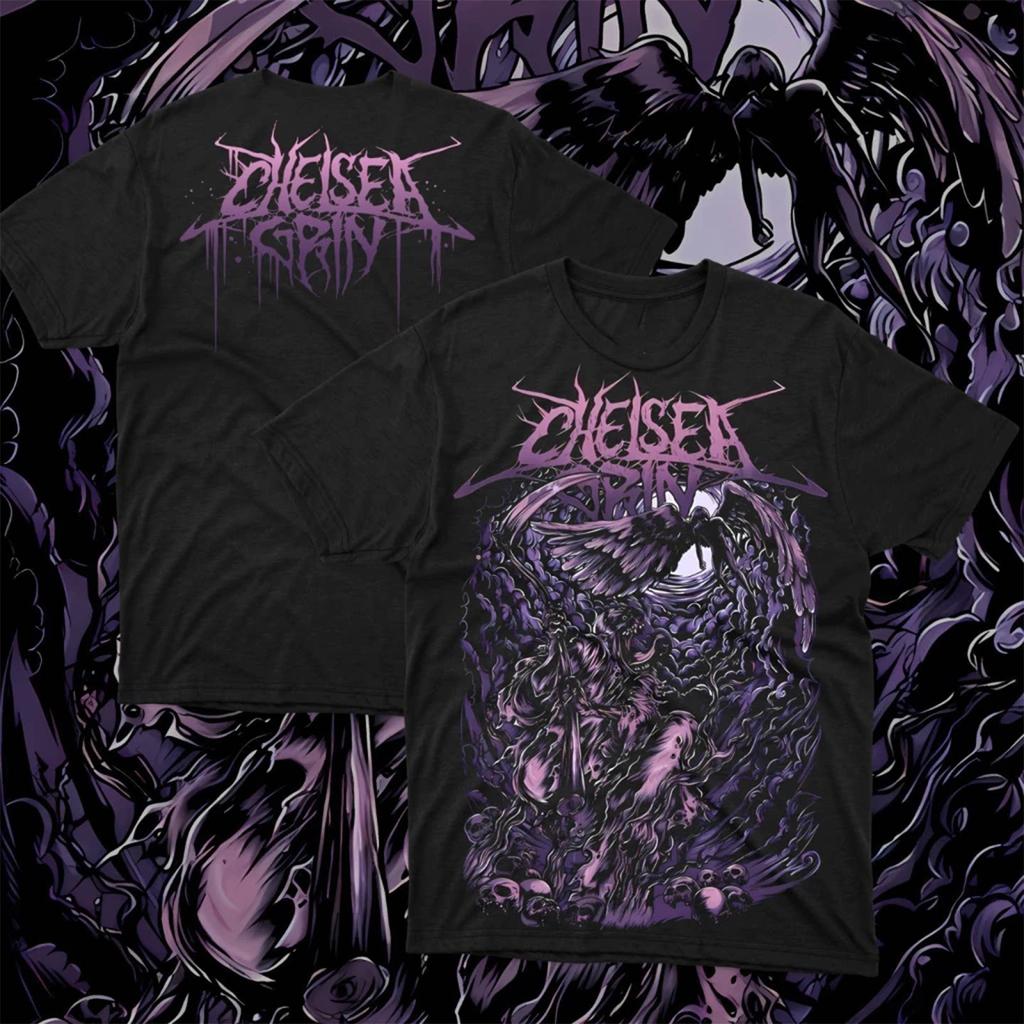 Chelsea Grin Dead Core Band Dark Rock Casual TShirt Mens and Womens Luxury Brand Top