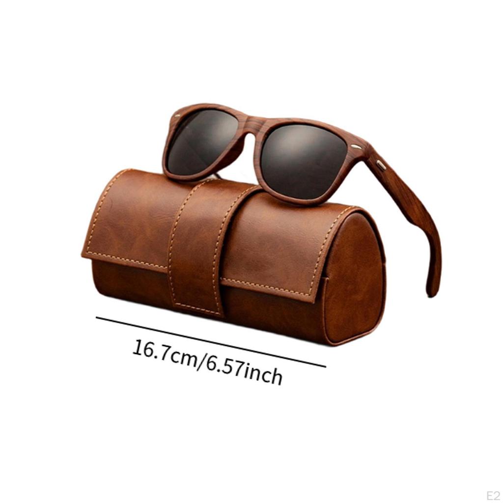 Wood Frame Sunglasses Accessories Eyewear for Sports Riding Outdoor Activities
