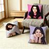 Sweet Girly SSelena Gomez Pillow Case Pattern Printed Pillowcase For Living Room Sofa Cushion Cover