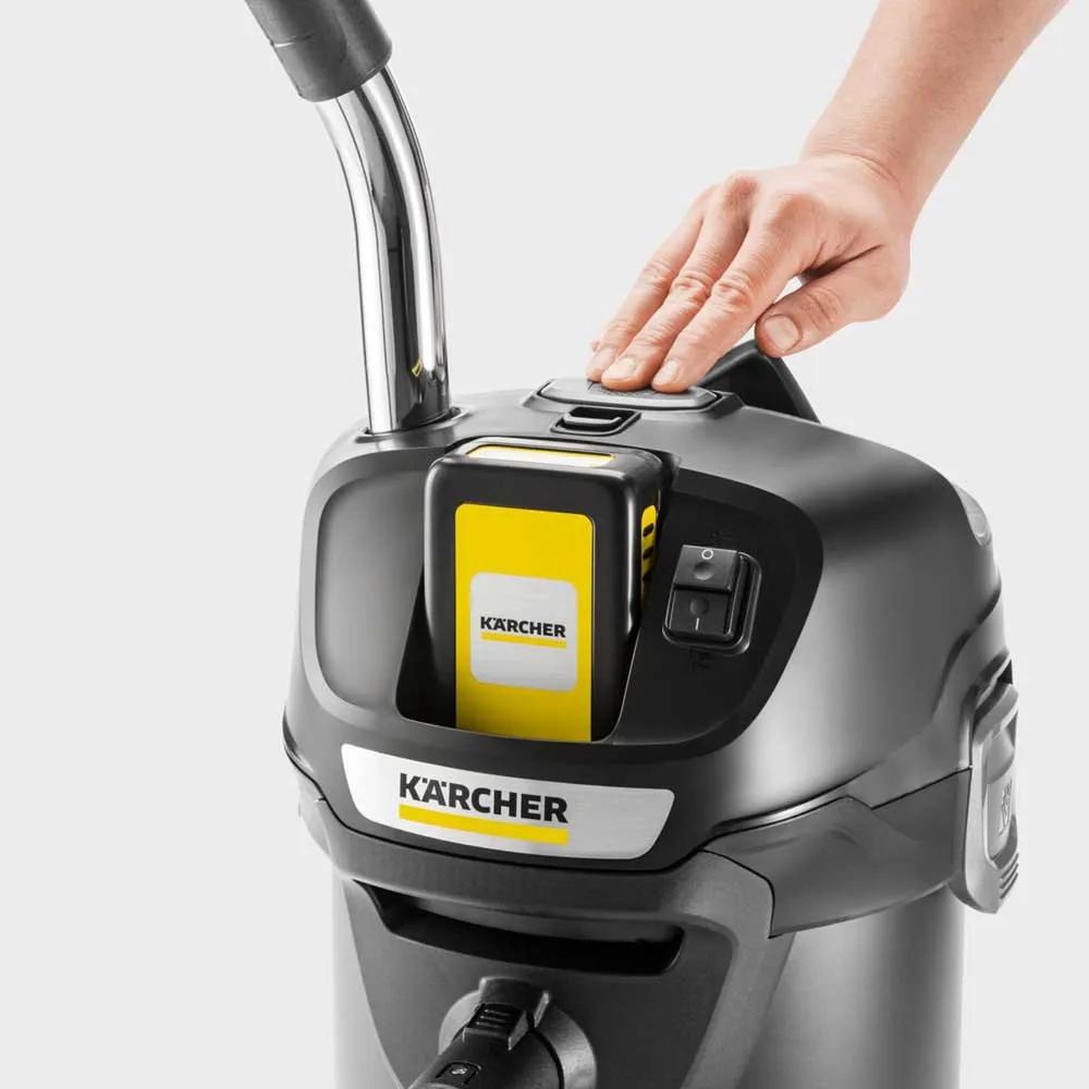 Kärcher AD 2 Ash Vacuum Cleaner 18V 14L Black