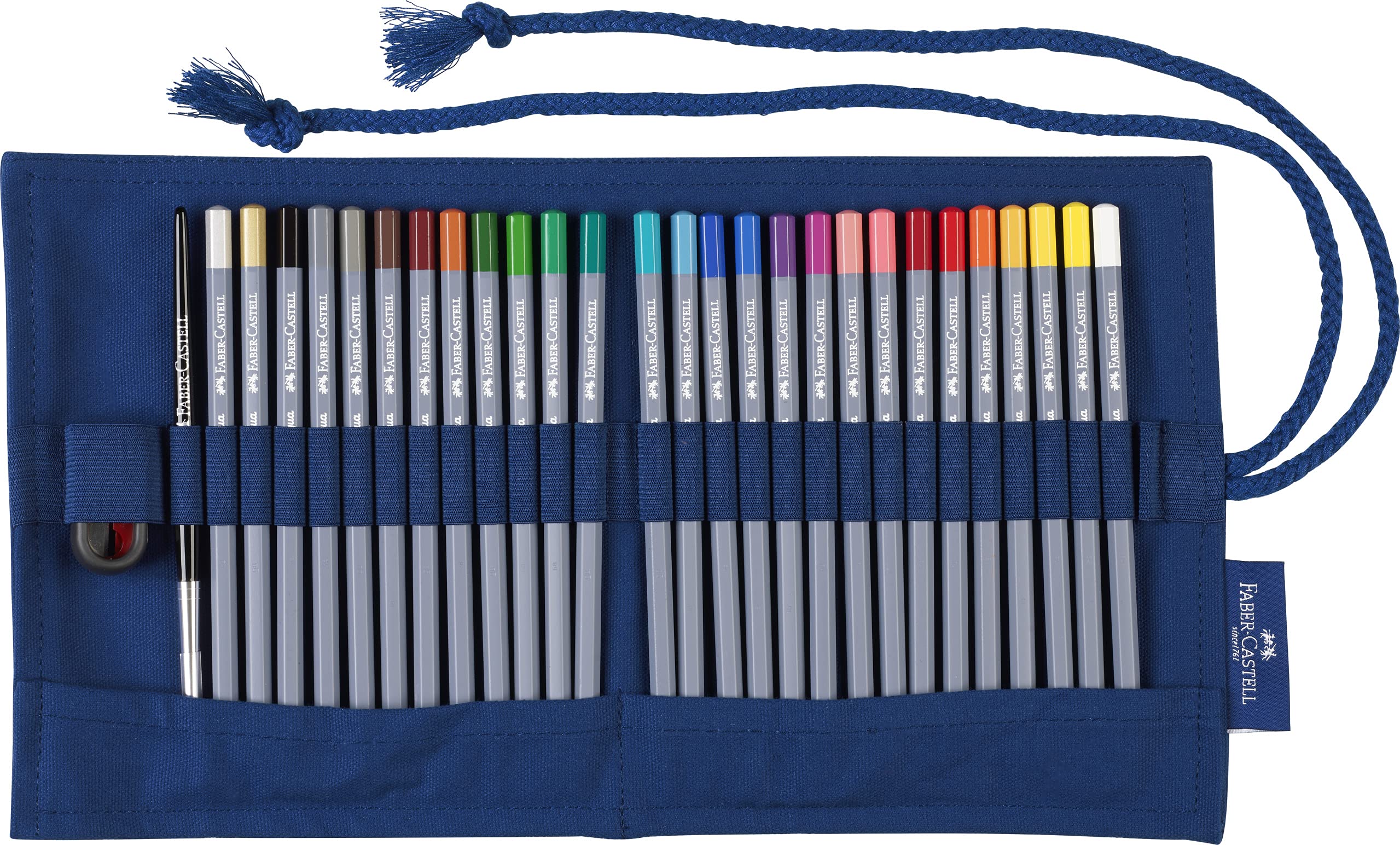 

Goldfaber Aqua Watercolor Pencil Roll 27 Colors Set 114652 Faber-Castell