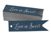 Inkdotpot Gold Foil Paper Hang Tags Love Is Sweet Wedding Favor Tags 100