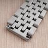 StrapHabit Watch Bracelet Q Timex Band Replacement 36mm 38mm 40mm M79 GMT Chronograph - TQ18 Quick Release Beads Rice Strap Stainless Steel Vintage