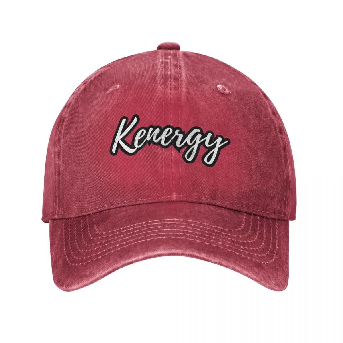 Kenergy in white Baseball Cap Hat Baseball Cap New Hat Designer Hat hats for Unisex Caps Women Unisexs