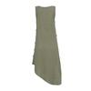Women's Summer Sleeveless Beach Vest Skirt Asymmetric Beach Dress