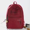 Schoolbag New Korean Version Simple Letter Backpack, Primary and Secondary School Schoolbag, Large Capacity and Light Men's and Women's Travel