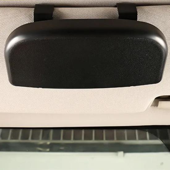 

Car Glasses Box Portable Sunglasses Holder In The Driving Glasses Holder Eyeglass Case Sun Visor Car Lenses Holder чёрный