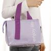Solid Color Lunch Handbag Waterproof Thermal Picnic Bag Insulated Lunch Bag  Outdoor Travel
