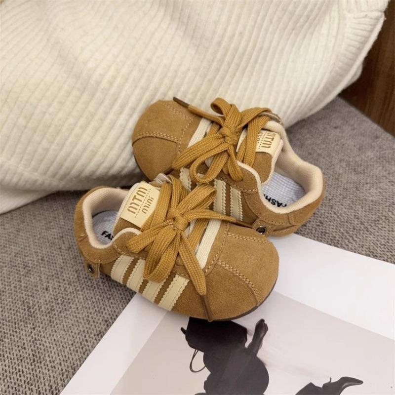 Boys' Lightweight Sports Shoes Girls' Fashionable German Training Shoes Baby Breathable Casual Shoes Children's Sneakers