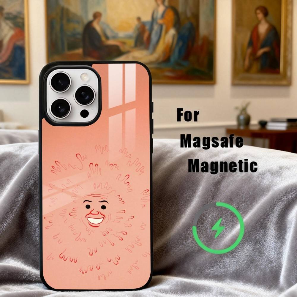 N-New A-Art J-Joan C-Cornella Phone Case For iPhone17,16,15,14,13,12,11 Plus,Pro Max Magnetic For Magsafe Wireless Charging