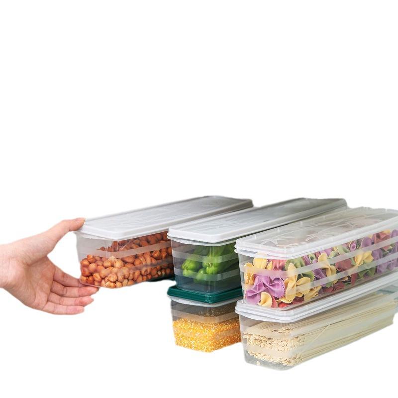 Szczelny pojemnik kuchenny z pokrywką - Pudełko na makaron do przechowywania w lodówce, 1 sztuka