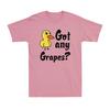 Got Any Grapes Funny Ducky Duck Meme T Shirt Tee Novelty Unisexs Cotton Tshirt