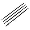 4Pcs Car Door Window Weatherstrip 75711‑35011 Window Molding Seal Belt for 4Runner N280 2010 To 2024