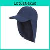 Sommer-Sonnenschutz Schulterumhang Baseballkappe Mit Wasserdichtem Und Atmungsaktivem Polyester Für Outdoor-Aktivitäten