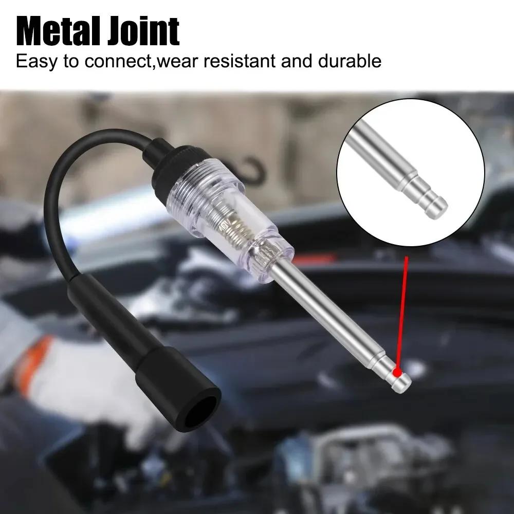 Tester zapalovacích svíček do auta Cívka motoru Motor řadové automobily Diagnostický testovací nástroj Řadový tester zapalování Tester jiskry drátu Test jiskry