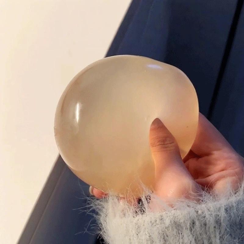 1Pcs Coconut Scented Slow Rise Squishy Stress Ball Stretchy Soft Sensory Toy for Kids ADHD Focus Support