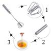 Semi-automatic Whisk for Whipping, From Stainless Steel