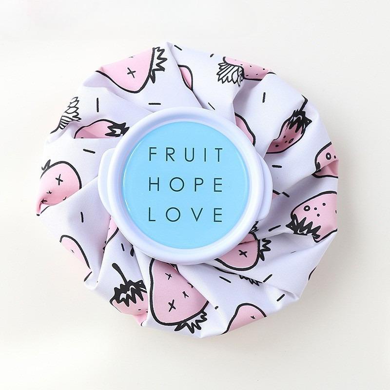 Cartoon Gel Ice Pack, Reusable Cold Hot Compress Bag for Injury, Portable Foldable Therapy Ice Bag for Kids and Adults