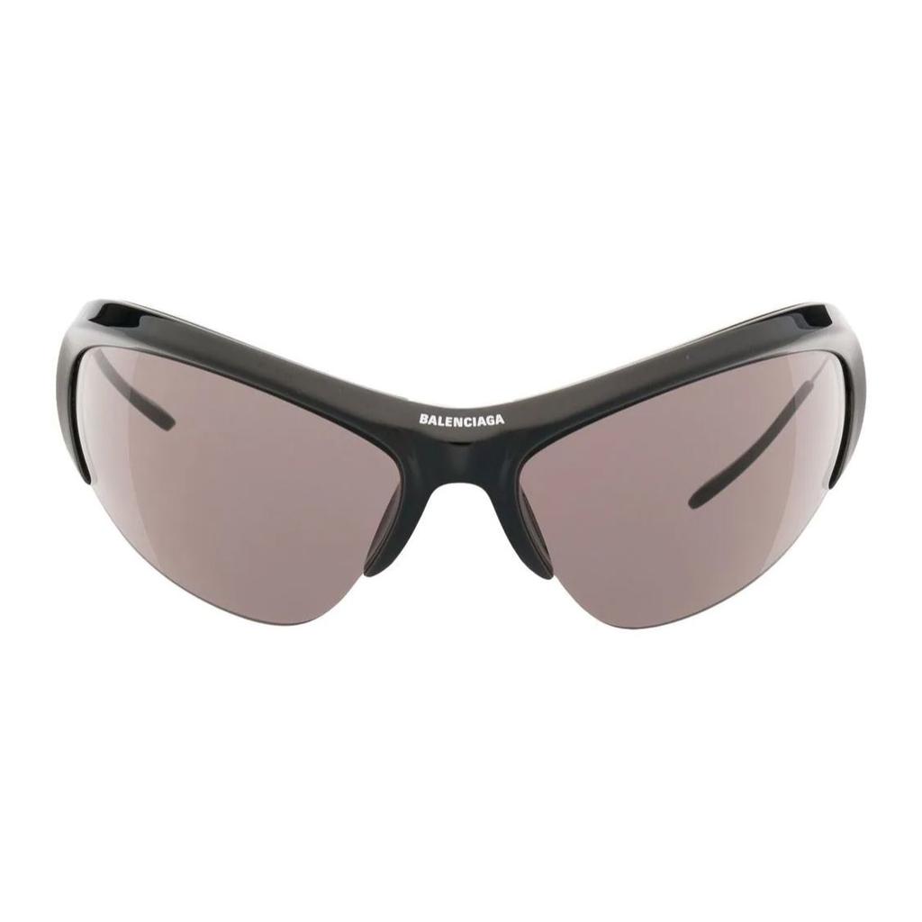Balenciaga Logo Print Irregular Frame Sunglasses Women sunglasses BB0232S001