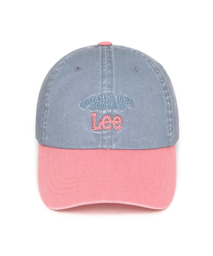 LEE Twitch Logo Color Block Ball Cap Ash Blue