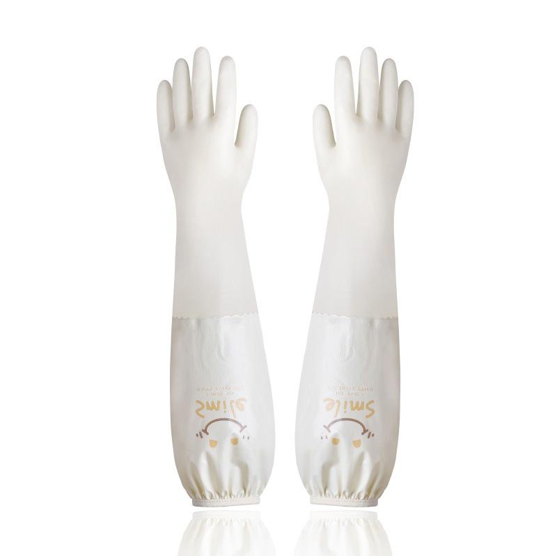 Mănuși de vase de uz casnic extinse: Mănuși de lucru impermeabile pentru curățenie