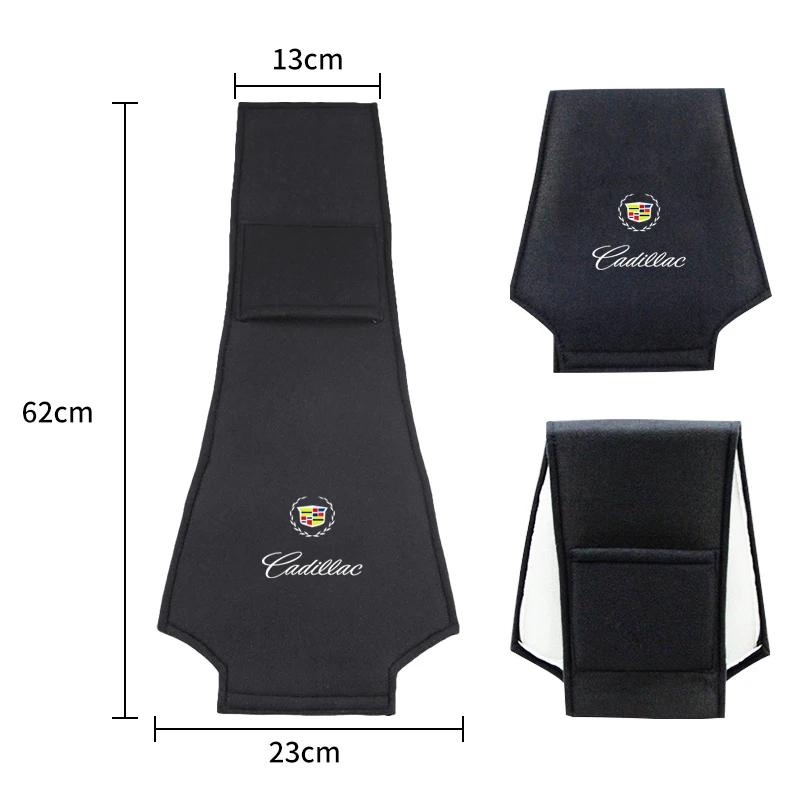 1PCS Car Styling Car Seat Headrest Pillow Cover For Cadillac Emblem ESCALADE ATS BLS CT4 CT6 SRX STS XT4 XT5 SLR XT6 XTS