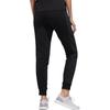 Adidas Neo Solid Color Casual Knitted Sports Pants Women Pants Black FU3910