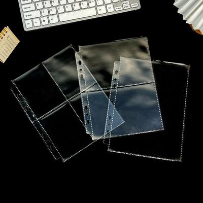 Inner Page Card Binder A5 Photocard Binder Sheets Transparent PP Acid Free Photo Album Refill Pages Photocard Holder