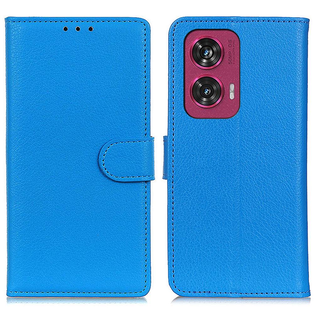 For Motorola Edge 50 Fusion 5G Case Litchi Texture Wallet Leather Phone Cover Wholesale
