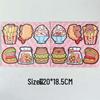 Qixi Wedding Cartoon Lollipop Card: Inspirational Blessing & Encouragement Greeting for Guests