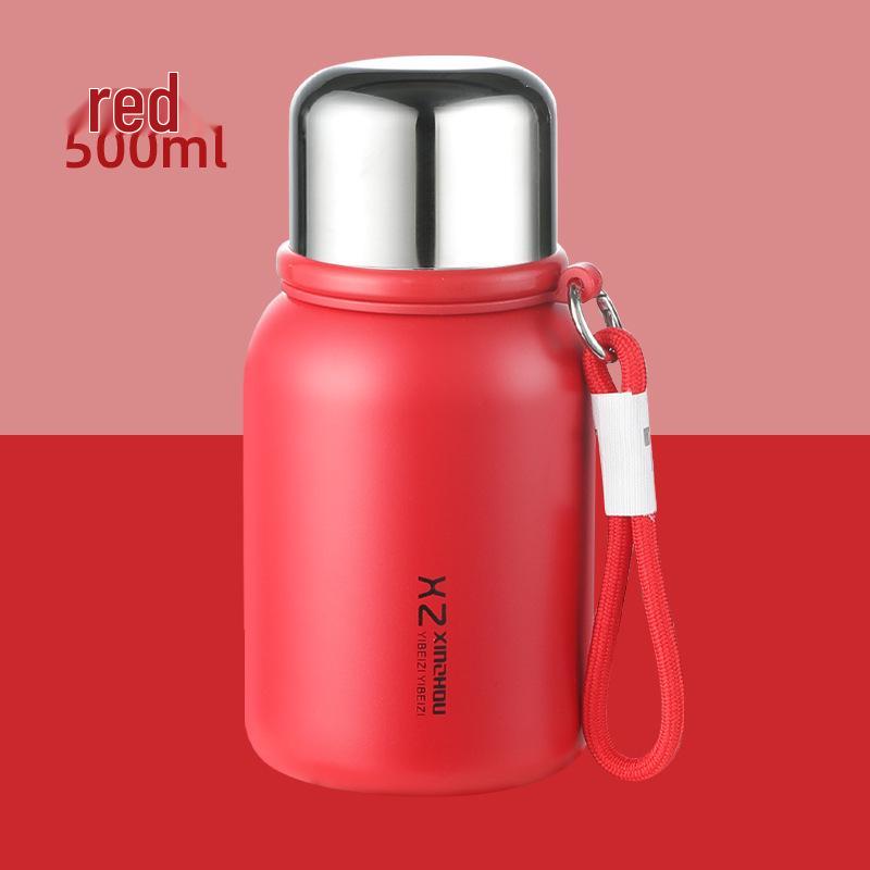 316 Stainless Steel Wide-Body Large Capacity Thermos Cup for Students - Portable and Durable