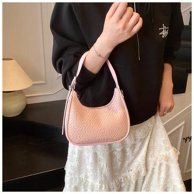 Fashion Portable Shoulder Bag New Niche Casual Crescent Bag Commuter To Work Trend Underarm Bag Women