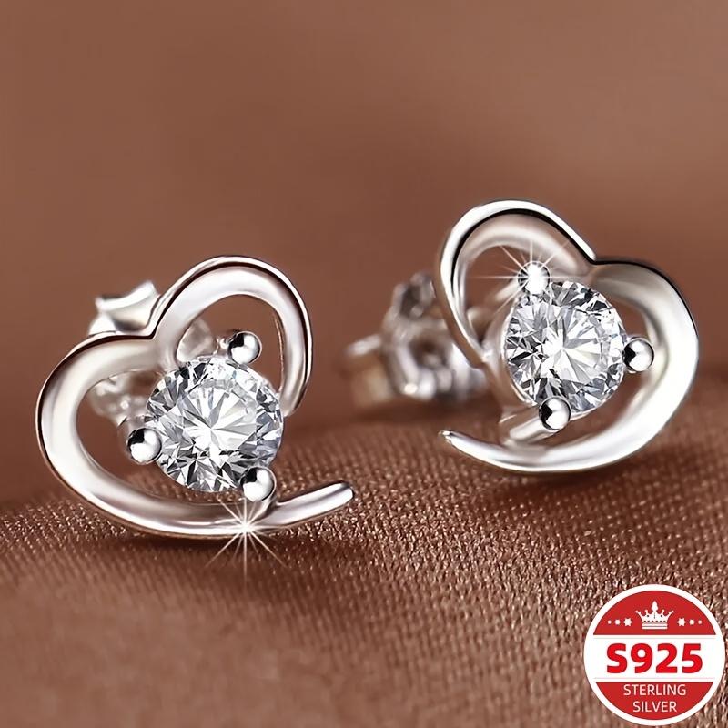 Unique 925 sterling silver design set: jewelry earrings and necklace set for women - party-themed accessories, holiday gift