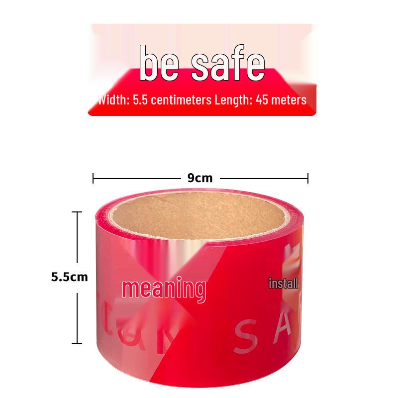 

Safety First No Entry Barrier Tape – Thickened Warning & Isolation Tape for Construction